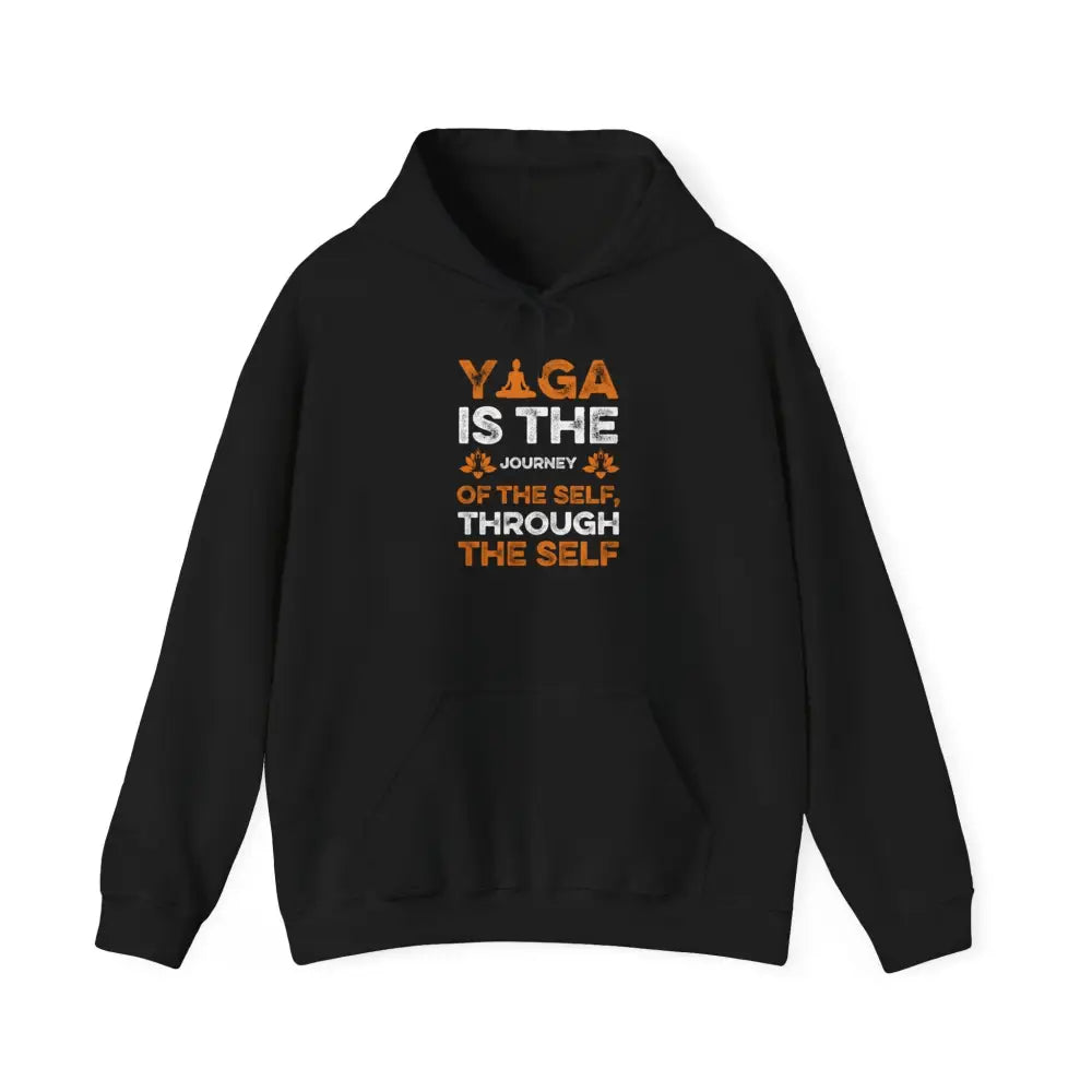 Yoga is the Journey Heavy Blend™ Hooded Sweatshirt - Hoodie