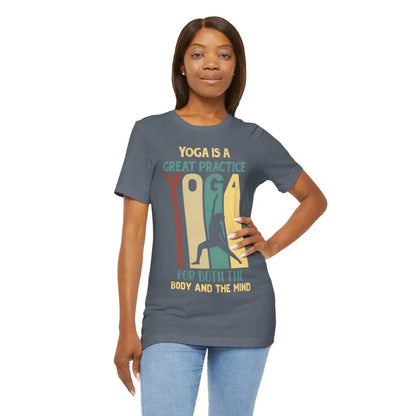 Yoga is... Unisex Jersey Short Sleeve Yoga Tee - T-Shirt