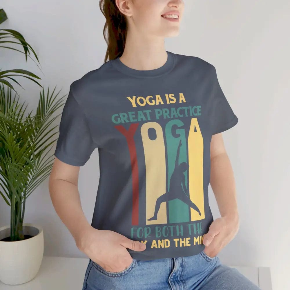 Yoga is... Unisex Jersey Short Sleeve Yoga Tee - T-Shirt