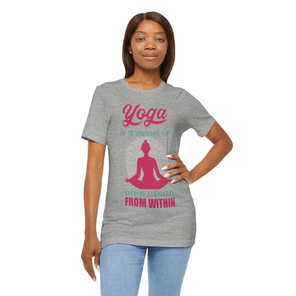 Yoga is... Unisex Jersey Short Sleeve Yoga Tee - T-Shirt