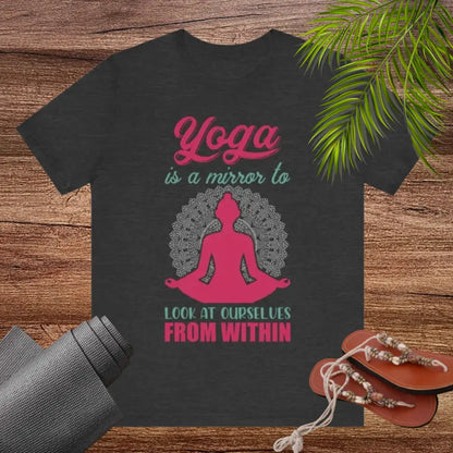 Yoga is... Unisex Jersey Short Sleeve Yoga Tee - T-Shirt