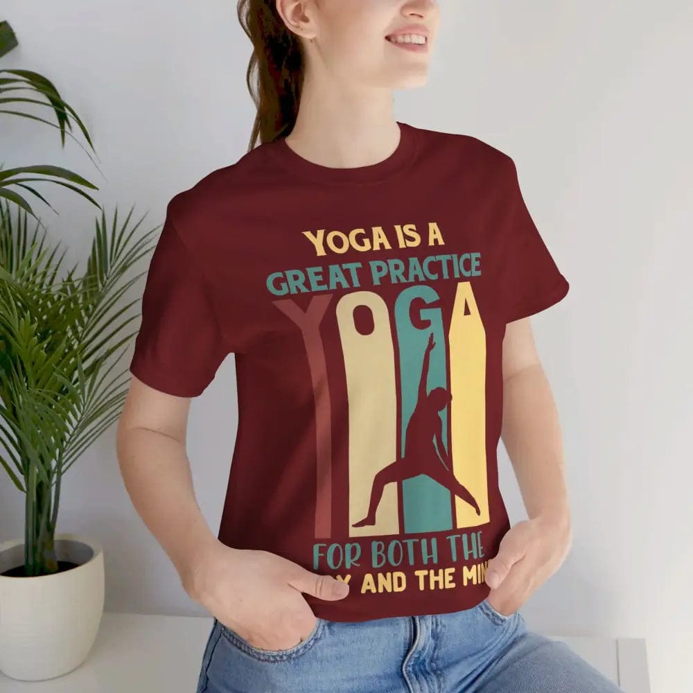 Yoga is... Unisex Jersey Short Sleeve Yoga Tee - T-Shirt