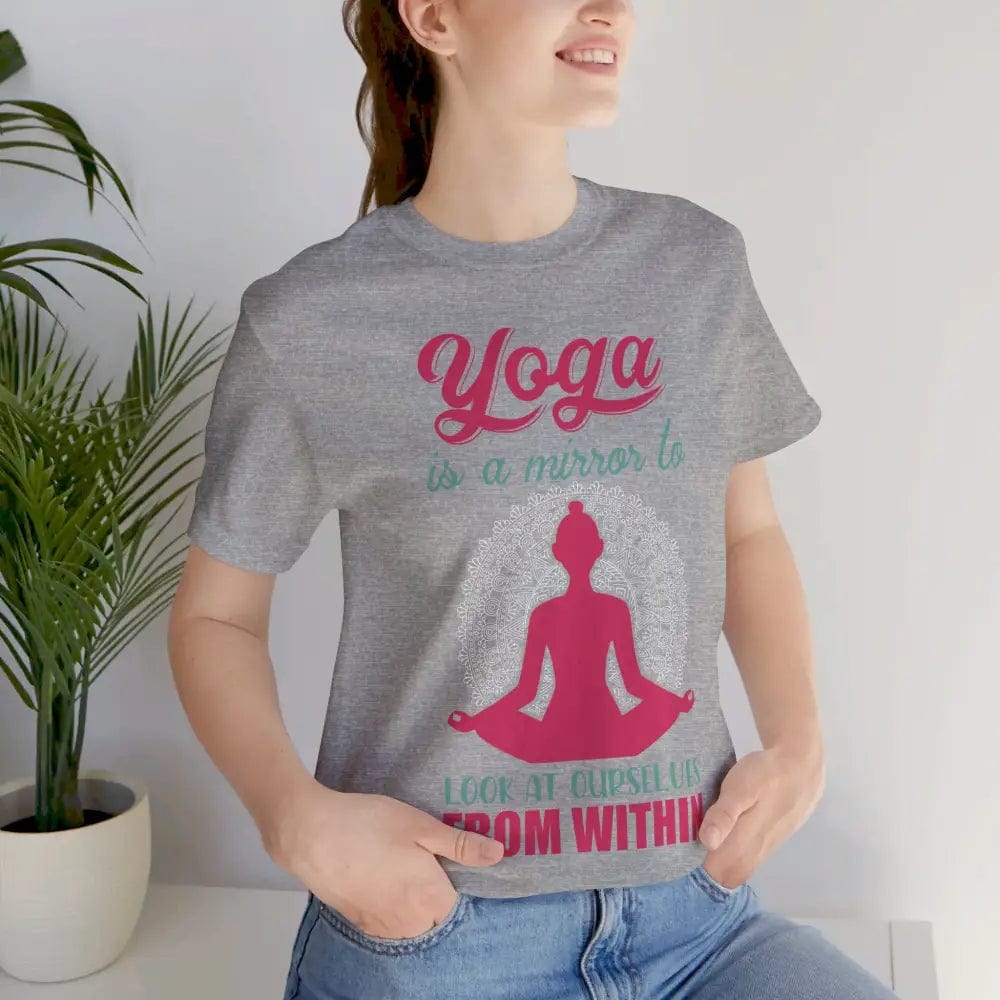 Yoga is... Unisex Jersey Short Sleeve Yoga Tee - T-Shirt