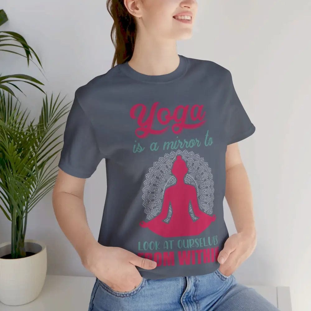 Yoga is... Unisex Jersey Short Sleeve Yoga Tee - T-Shirt