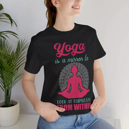 Yoga is... Unisex Jersey Short Sleeve Yoga Tee - T-Shirt