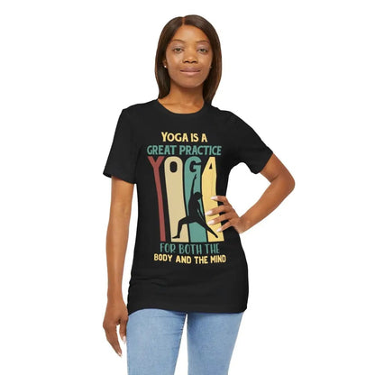 Yoga is... Unisex Jersey Short Sleeve Yoga Tee - T-Shirt