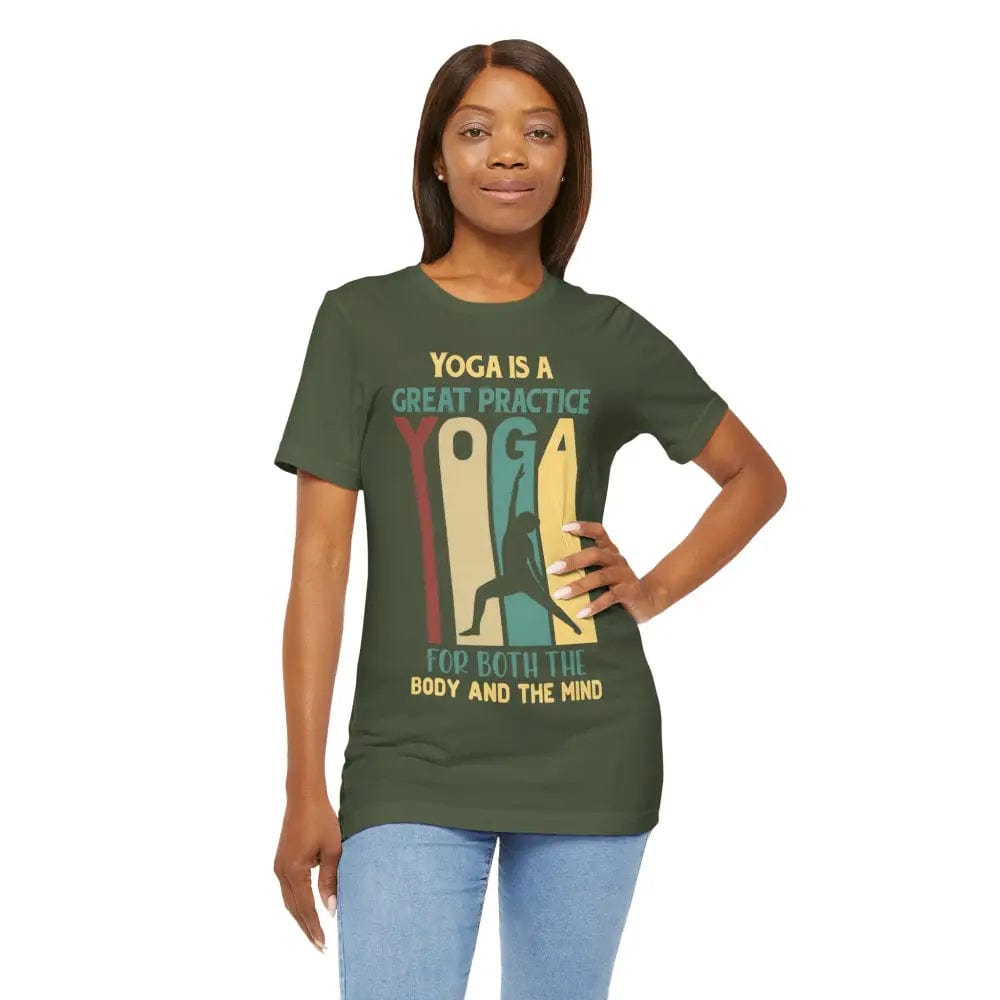 Yoga is... Unisex Jersey Short Sleeve Yoga Tee - T-Shirt