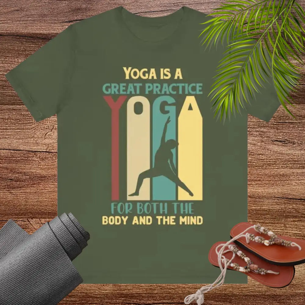 Yoga is... Unisex Jersey Short Sleeve Yoga Tee - T-Shirt