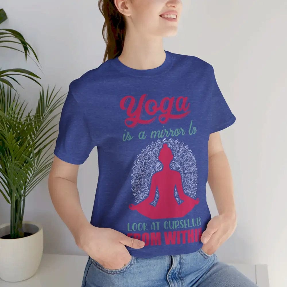 Yoga is... Unisex Jersey Short Sleeve Yoga Tee - T-Shirt