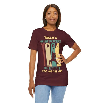 Yoga is... Unisex Jersey Short Sleeve Yoga Tee - T-Shirt