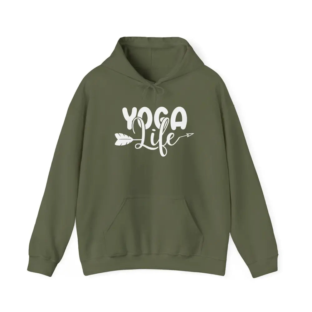 Yoga Life Unisex Heavy Blend™ Hooded Sweatshirt - Hoodie