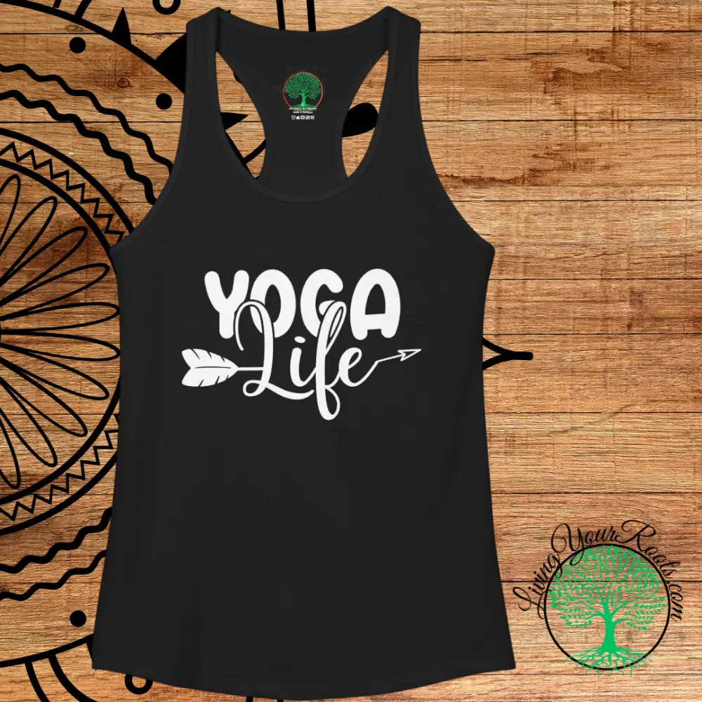 Yoga Life Women’s Racerback Tank, Comfortable Yoga Tank Top - Tank Top