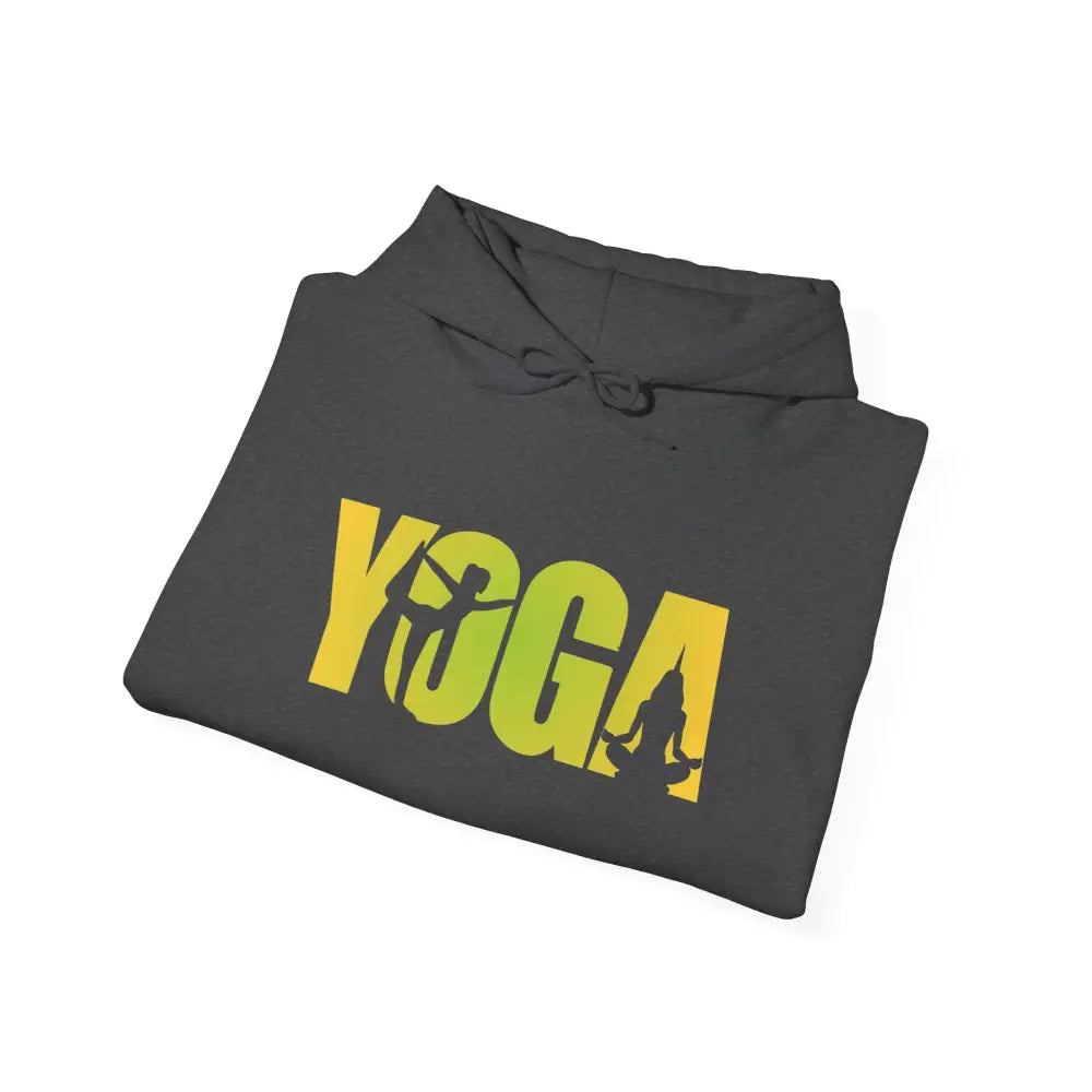 Yoga Silhouette Hoodie; Women’s Pilates & Meditation Sweatshirt - Hoodie