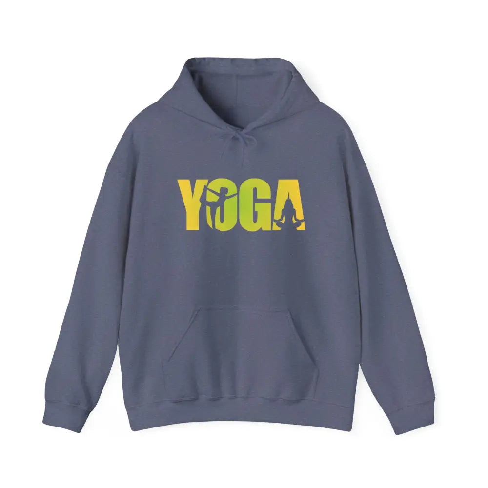 Yoga Silhouette Hoodie; Women’s Pilates & Meditation Sweatshirt - Hoodie