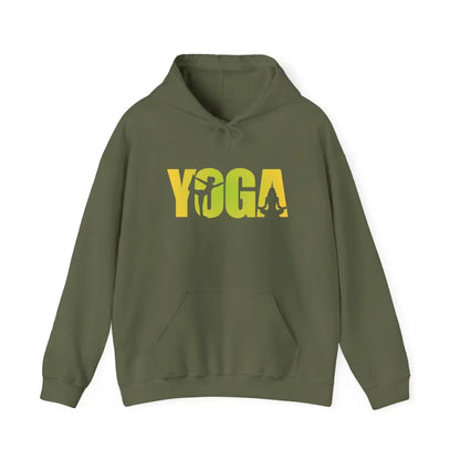 Yoga Silhouette Hoodie; Women’s Pilates & Meditation Sweatshirt - Hoodie