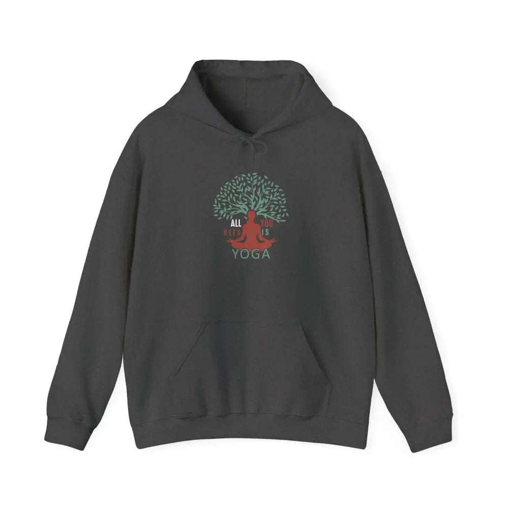 Yoga Tree Hoodie — All Breath All Yoga Pullover - Hoodie