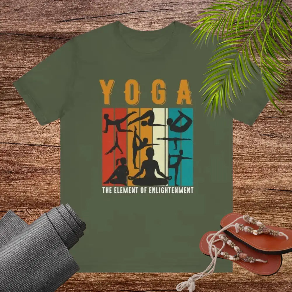 Yoga Unisex Jersey Short Sleeve Yoga Tee - T-Shirt