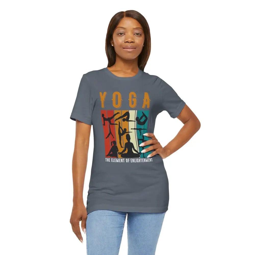 Yoga Unisex Jersey Short Sleeve Yoga Tee - T-Shirt