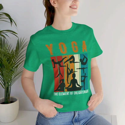 Yoga Unisex Jersey Short Sleeve Yoga Tee - T-Shirt