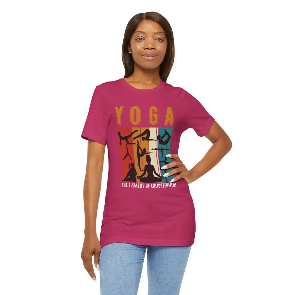 Yoga Unisex Jersey Short Sleeve Yoga Tee - T-Shirt