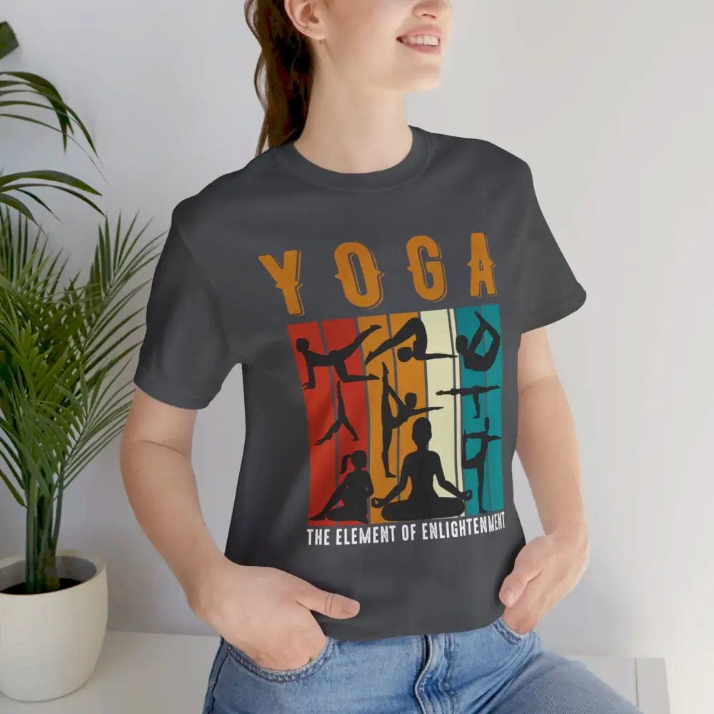 Yoga Unisex Jersey Short Sleeve Yoga Tee - T-Shirt