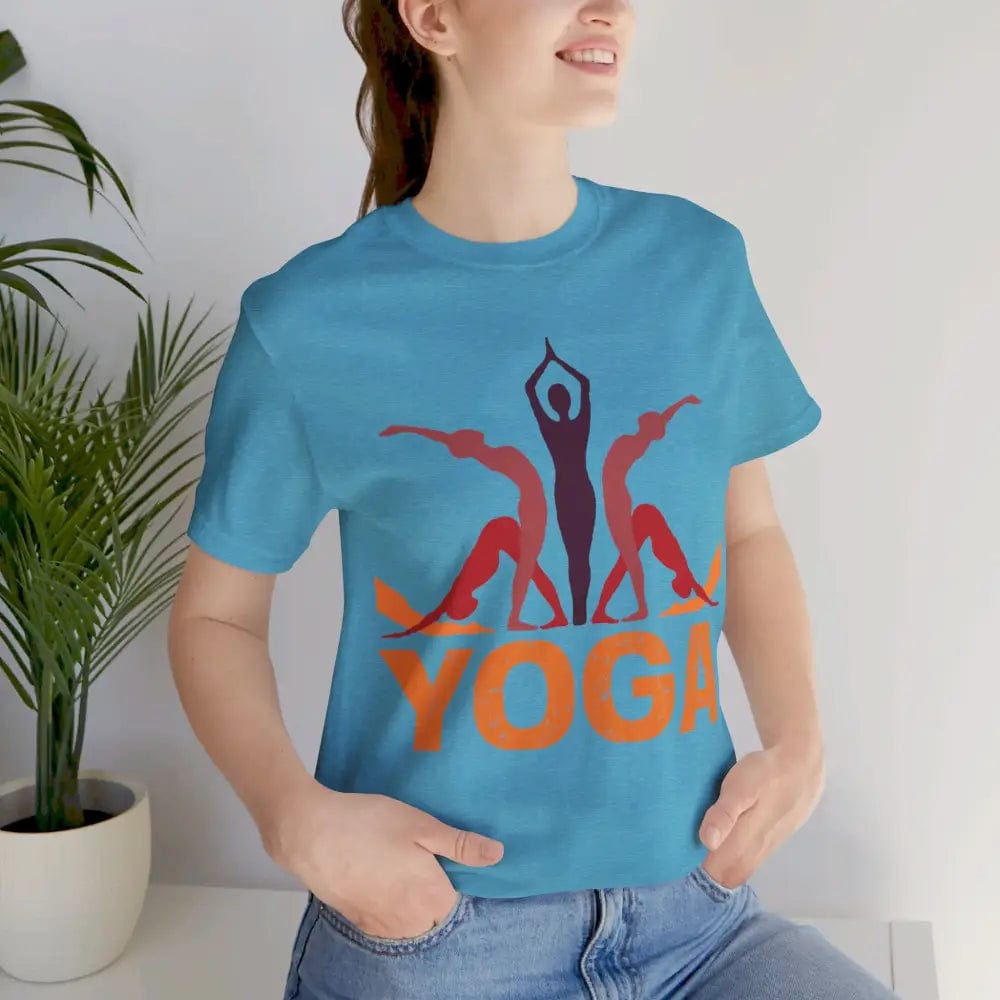 Yoga With Pose Unisex Jersey Short Sleeve Tee - T-Shirt