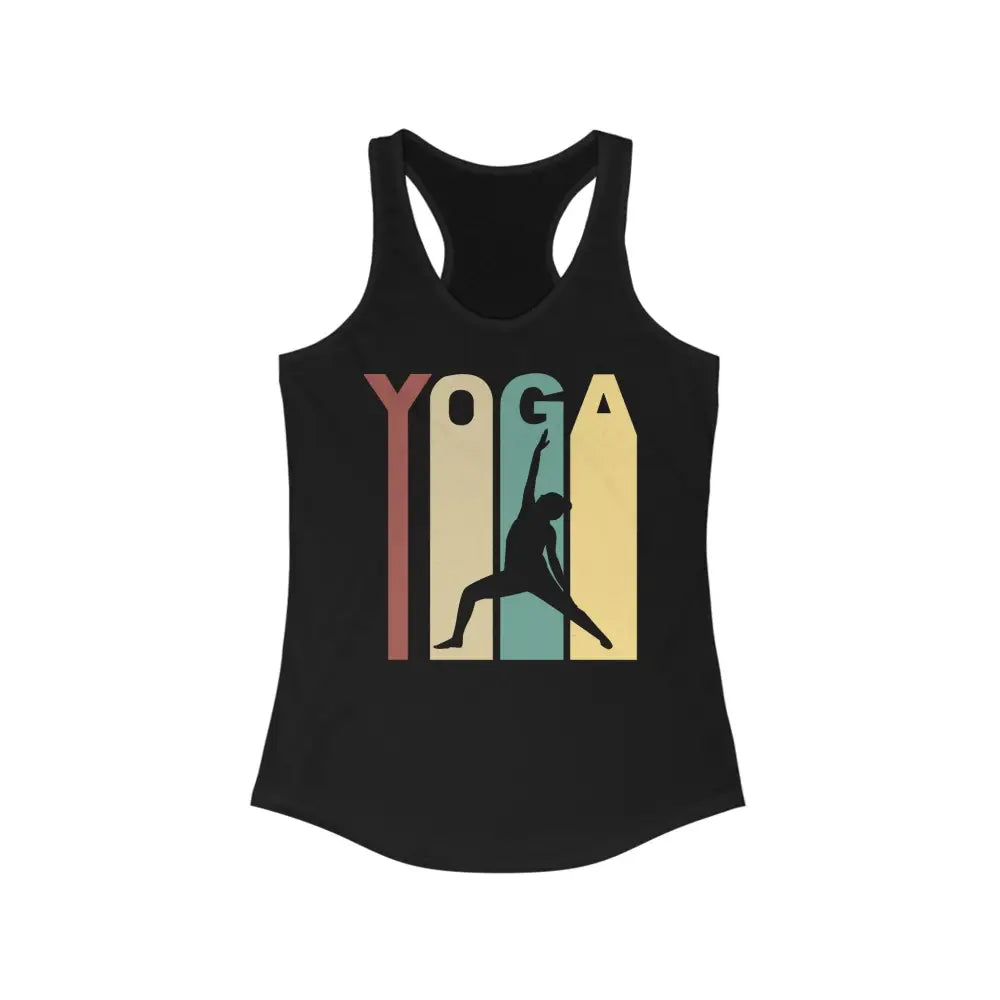 Yoga Women’s Ideal Racerback Tank - Solid Black / XS - Tank Top