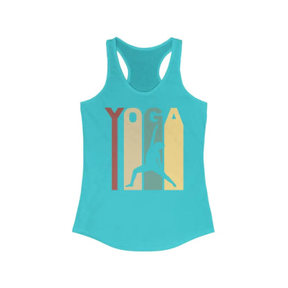 Yoga Women’s Ideal Racerback Tank - Solid Tahiti Blue / XS - Tank Top