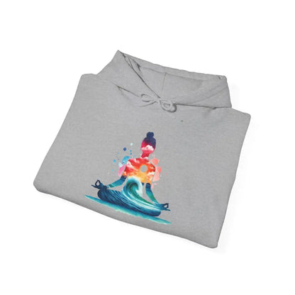 Zen Meditation at the Beach Hoodie Sweatshirt - Hoodie