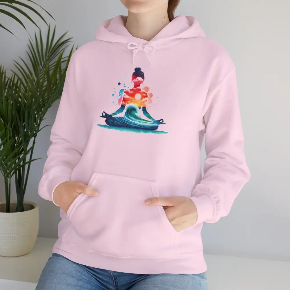 Zen Meditation at the Beach Hoodie Sweatshirt - Hoodie