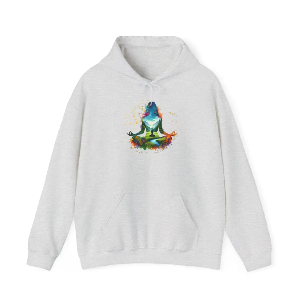 Zen Yoga Hoodie Sweatshirt - Ash / S - Hoodie