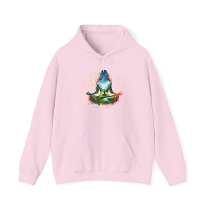 Zen Yoga Hoodie Sweatshirt - Light Pink / S - Hoodie