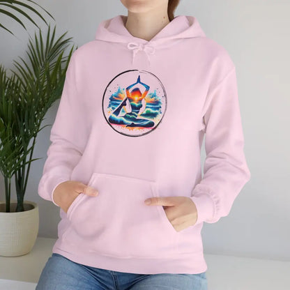 Zen Yoga in the Beach Hoodie Sweatshirt - Hoodie