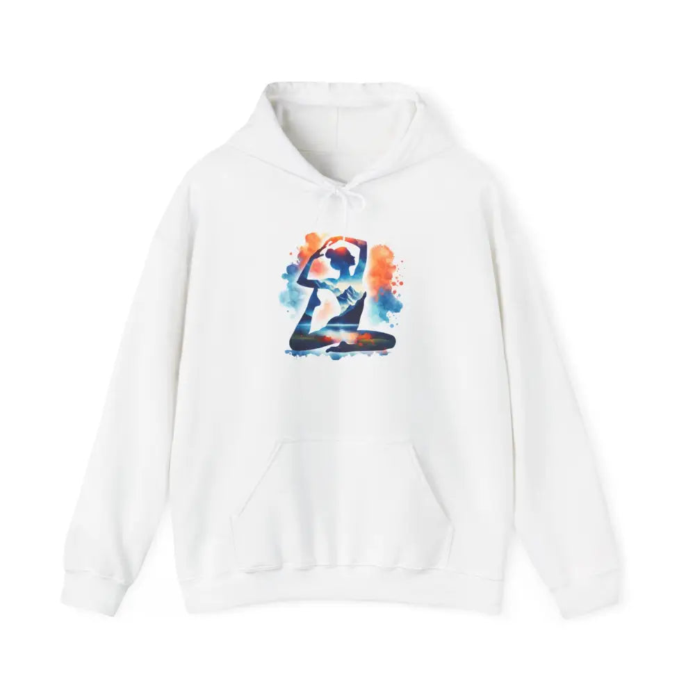 Zen Yoga in the Clouds Hoodie Sweatshirt - Hoodie