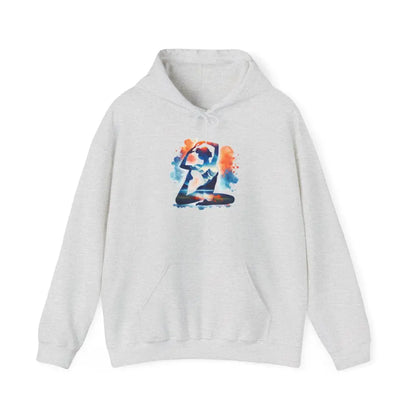 Zen Yoga in the Clouds Hoodie Sweatshirt - Ash / S - Hoodie