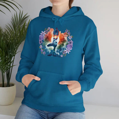 Zen Yoga Nature Pose Hooded Sweatshirt - Hoodie